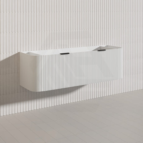 Infinity RIO 1500mm 2-Drawer- Hettich Drawer Runner Bathroom Linear Surface Vanity Wall Hung Single/Double Bowls Plywood Multi-Colour Cabinet ONLY & Vanity Top Available