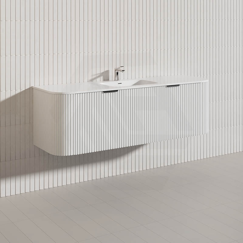 Infinity RIO 1500mm 2-Drawer- Hettich Drawer Runner Bathroom Linear Surface Vanity Wall Hung Single/Double Bowls Plywood Multi-Colour Cabinet ONLY & Vanity Top Available