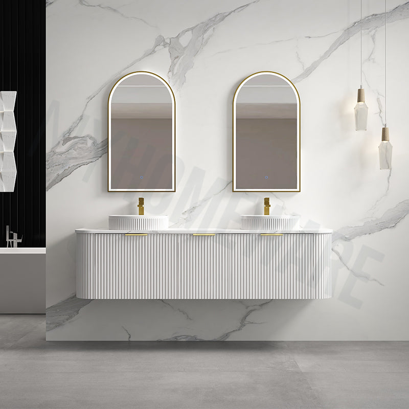 Infinity RIO 1800mm 1-Door 2-Drawer- Hettich Drawer Runner Bathroom Linear Surface Vanity Wall Hung Single/Double Bowls Plywood Multi-Colour Cabinet ONLY & Vanity Top Available