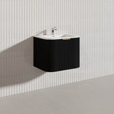 Infinity RIO 600mm 1-Door Right Hinged Bathroom Linear Surface Vanity Wall Hung Single Bowl Plywood Multi-Colour Cabinet ONLY & Vanity Top Available