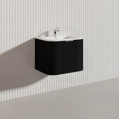 Infinity RIO 600mm 1-Door Right Hinged Bathroom Linear Surface Vanity Wall Hung Single Bowl Plywood Multi-Colour Cabinet ONLY & Vanity Top Available