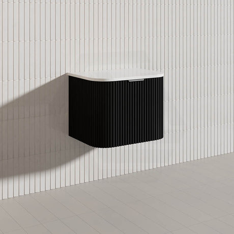 Infinity RIO 600mm 1-Door Right Hinged Bathroom Linear Surface Vanity Wall Hung Single Bowl Plywood Multi-Colour Cabinet ONLY & Vanity Top Available