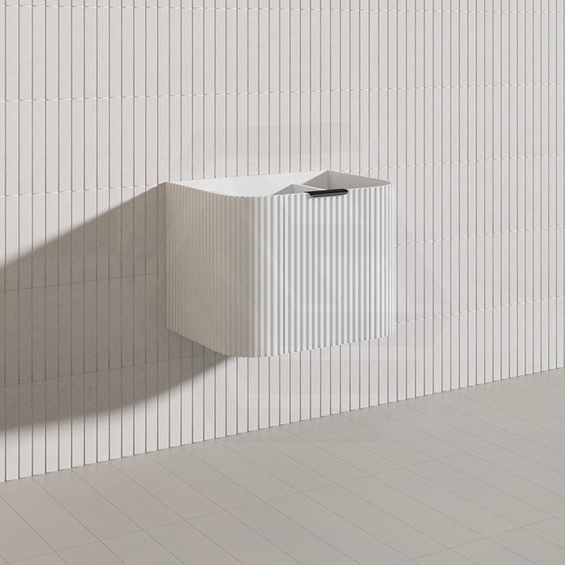 Infinity RIO 600mm 1-Door Right Hinged Bathroom Linear Surface Vanity Wall Hung Single Bowl Plywood Multi-Colour Cabinet ONLY & Vanity Top Available