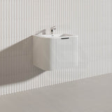 Infinity RIO 600mm 1-Door Right Hinged Bathroom Linear Surface Vanity Wall Hung Single Bowl Plywood Multi-Colour Cabinet ONLY & Vanity Top Available