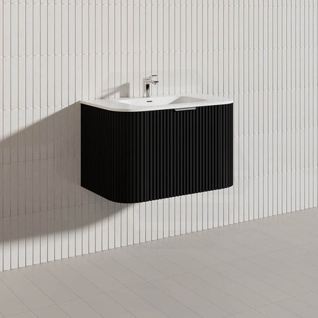 Infinity RIO 750mm 1-Door Right Hinged Bathroom Linear Surface Vanity Wall Hung Single Bowl Plywood Multi-Colour Cabinet ONLY & Vanity Top Available