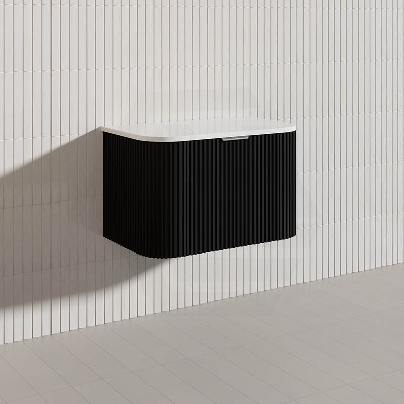 Infinity RIO 750mm 1-Door Right Hinged Bathroom Linear Surface Vanity Wall Hung Single Bowl Plywood Multi-Colour Cabinet ONLY & Vanity Top Available