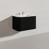 Infinity RIO 750mm 1-Door Right Hinged Bathroom Linear Surface Vanity Wall Hung Single Bowl Plywood Multi-Colour Cabinet ONLY & Vanity Top Available