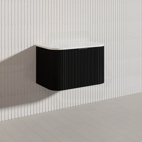 Infinity RIO 750mm 1-Door Right Hinged Bathroom Linear Surface Vanity Wall Hung Single Bowl Plywood Multi-Colour Cabinet ONLY & Vanity Top Available