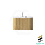 RIO 600-1500mm Bathroom Linear Surface Vanity Wall Hung Single/Double Bowl Plywood Timber Oak Cabinet ONLY & Stone Top Available