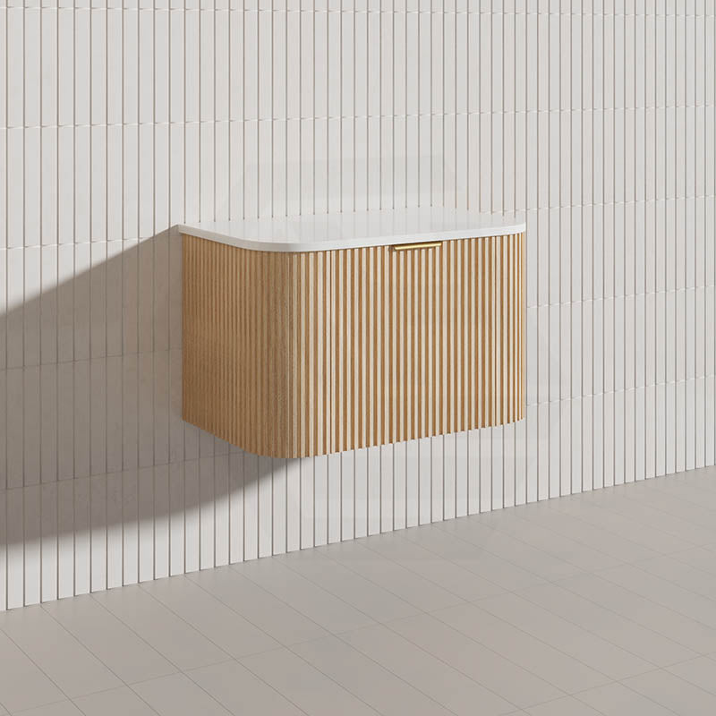 Infinity RIO 750mm 1-Door Right Hinged Bathroom Linear Surface Vanity Wall Hung Single Bowl Plywood Multi-Colour Cabinet ONLY & Vanity Top Available