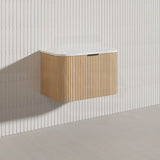 Infinity RIO 750mm 1-Door Right Hinged Bathroom Linear Surface Vanity Wall Hung Single Bowl Plywood Multi-Colour Cabinet ONLY & Vanity Top Available
