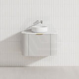 RIO 600-1800mm Bathroom Linear Surface Vanity Wall Hung Single/Double Bowls Plywood White Cabinet ONLY & Vanity Top Available