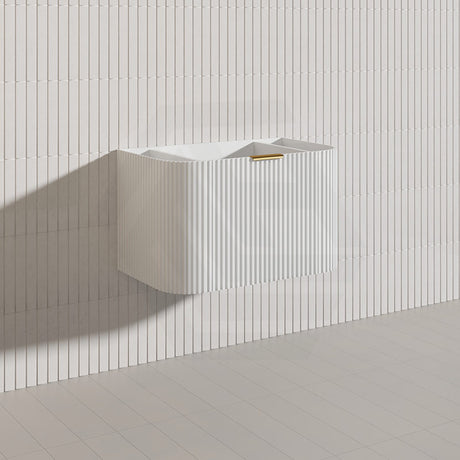 Infinity RIO 750mm 1-Door Right Hinged Bathroom Linear Surface Vanity Wall Hung Single Bowl Plywood Multi-Colour Cabinet ONLY & Vanity Top Available