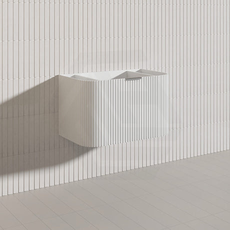 Infinity RIO 750mm 1-Door Right Hinged Bathroom Linear Surface Vanity Wall Hung Single Bowl Plywood Multi-Colour Cabinet ONLY & Vanity Top Available