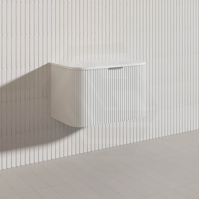 Infinity RIO 750mm 1-Door Right Hinged Bathroom Linear Surface Vanity Wall Hung Single Bowl Plywood Multi-Colour Cabinet ONLY & Vanity Top Available