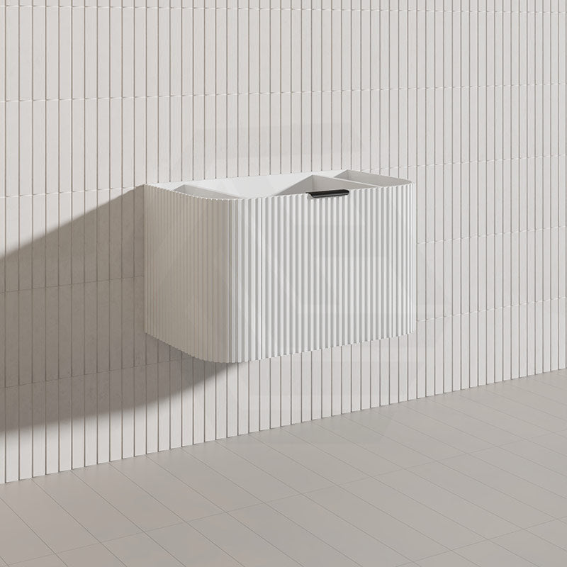 Infinity RIO 750mm 1-Door Right Hinged Bathroom Linear Surface Vanity Wall Hung Single Bowl Plywood Multi-Colour Cabinet ONLY & Vanity Top Available