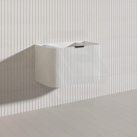 Infinity RIO 750mm 1-Door Right Hinged Bathroom Linear Surface Vanity Wall Hung Single Bowl Plywood Multi-Colour Cabinet ONLY & Vanity Top Available