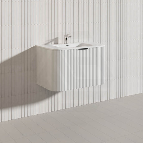 Infinity RIO 750mm 1-Door Right Hinged Bathroom Linear Surface Vanity Wall Hung Single Bowl Plywood Multi-Colour Cabinet ONLY & Vanity Top Available