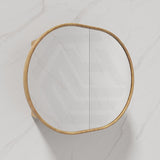 Rosy 750/900/1200/1500mm Oval Wall Hung Plywood Shaving Cabinet Variant Colour Available