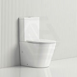 630x360x840mm Gloss White Tornado Rimless Dual Flush Back to Wall Toilet Suite