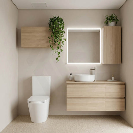 Rimless Tornado Dual Flush Back to Wall Toilet Suite 630x360x840mm - Gloss White