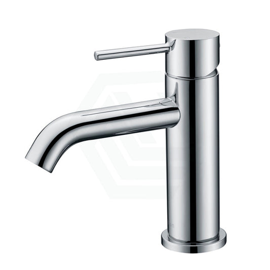 Ikon Hali Solid Brass Chrome Basin Mixer Tap For Vanity And Sink Short Mixers
