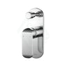 Ikon Kara Solid Brass Chrome Bath/Shower Wall Mixer With Diverter Mixers 