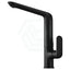 Ikon Kara Solid Brass Matt Black Kitchen Sink Mixer Tap 360 Swivel Spout Mixers