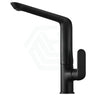 Ikon Kara Solid Brass Matt Black Kitchen Sink Mixer Tap 360 Swivel Spout Mixers
