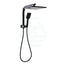 Ikon Mini Twin Shower Sando Matt Black