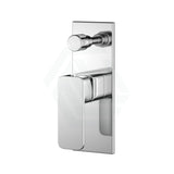 Ikon Seto Solid Brass Chrome Bath/Shower Wall Mixer With Diverter Mixers 