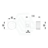 Ikon/ Soko Wall Mixer Chrome Top Assemblies