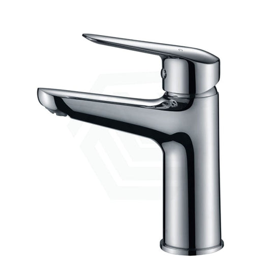 Ikon Sulu Solid Brass Chrome Basin Mixer Tap For Vanity And Sink Short Mixers