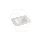 600/750/900/1200mm Curved Edge Solid Surface Vanity Top with Overflow 12 O'clock Tap Hole