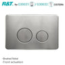 R&T Round Toilet Button for In-wall Concealed Cistern Variant Colours Available