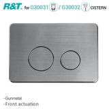 R&T Round Toilet Button for In-wall Concealed Cistern Variant Colours Available