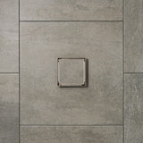 120mm Joemo KANO Square Silver Tile Insert Floor Waste Drain and 90mm Outlet Stainless Steel 304
