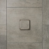 120mm Joemo KANO Square Silver Tile Insert Floor Waste Drain and 90mm Outlet Stainless Steel 304