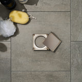 120mm Joemo KANO Square Tile Insert Floor Waste Drain 80/90mm Outlet Stainless Steel 316 Variant Colour Available