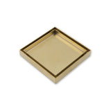 120mm Joemo KANO Square Tile Insert Floor Waste Drain 80/90mm Outlet Stainless Steel 316 Variant Colour Available