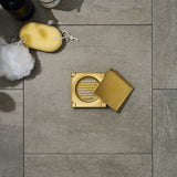 120mm Joemo KANO Square Tile Insert Floor Waste Drain 80/90mm Outlet Stainless Steel 316 Variant Colour Available