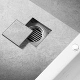 120mm Joemo KANO Square Tile Insert Floor Waste Drain 80/90mm Outlet Stainless Steel 316 Variant Colour Available