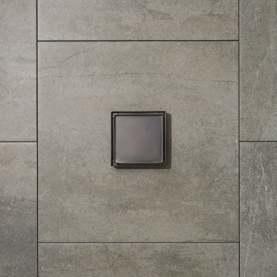 120mm Joemo KANO Square Tile Insert Floor Waste Drain 80/90mm Outlet Stainless Steel 316 Variant Colour Available