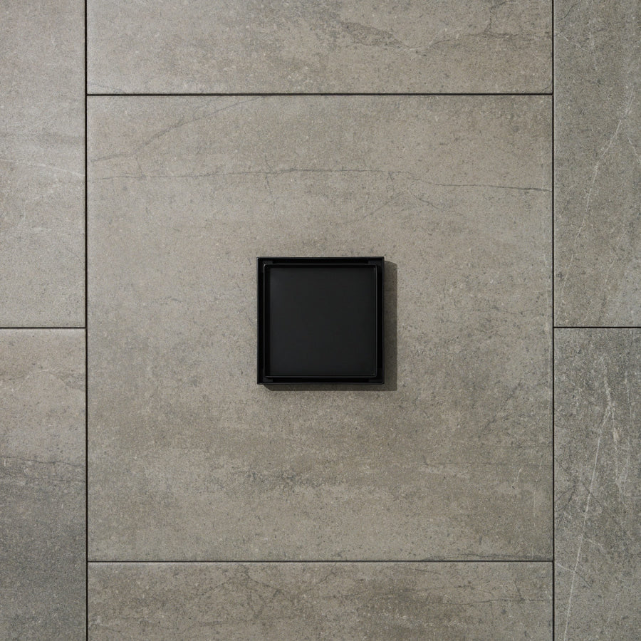 120mm Joemo KANO Square Tile Insert Floor Waste Drain 80/90mm Outlet Stainless Steel 316 Variant Colour Available