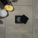 120mm Joemo KANO Square Tile Insert Floor Waste Drain 80/90mm Outlet Stainless Steel 316 Variant Colour Available