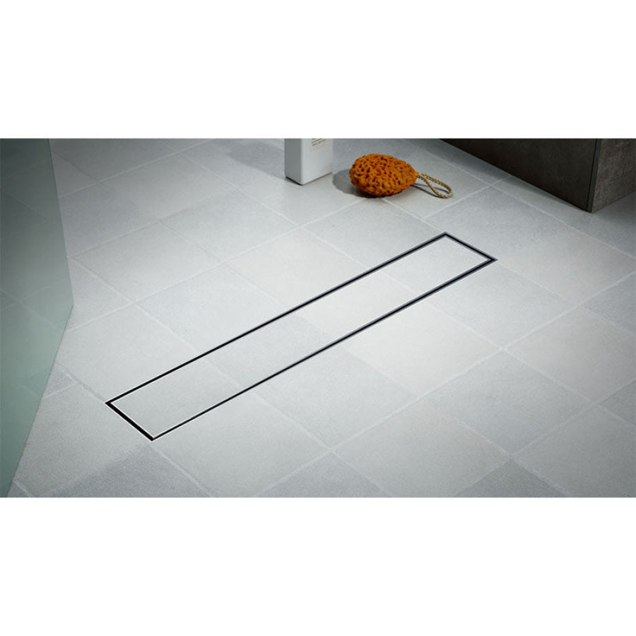 Joemo MICA 600-1200mm Stainless Steel 316 Tile Insert Linear Drain Indoor/Outdoor