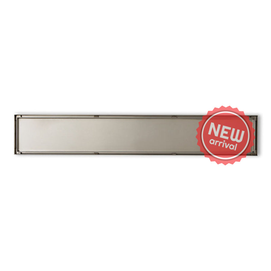 Joemo MICA 600-1200mm Stainless Steel 316 Tile Insert Linear Drain Indoor/Outdoor