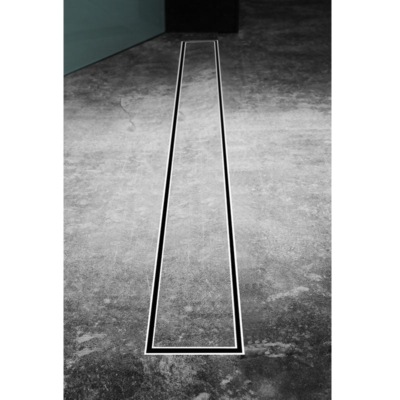 Joemo MICA 100-3000mm Stainless Steel 316 Custom Cut Tile Insert Channel Drain