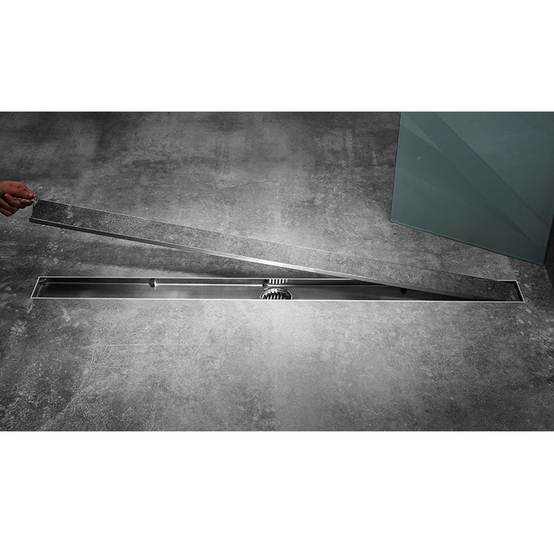 Joemo MICA 100-3000mm Stainless Steel 316 Custom Cut Tile Insert Channel Drain