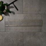 Joemo MICA 100-3000mm Stainless Steel 316 Custom Cut Tile Insert Channel Drain